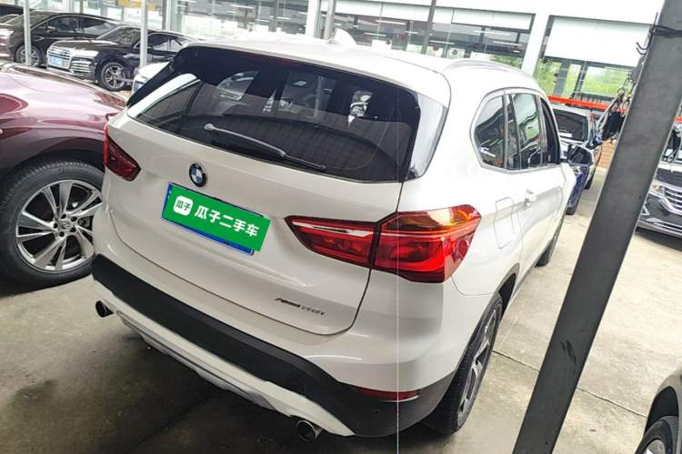 Used BMW X1 2018 sDrive18Li Luxury Model Rear Right 45 Deg