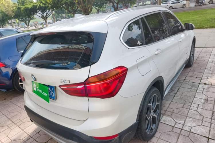 Used BMW X1 2018 sDrive18Li Luxury Model Rear Right 45 Deg
