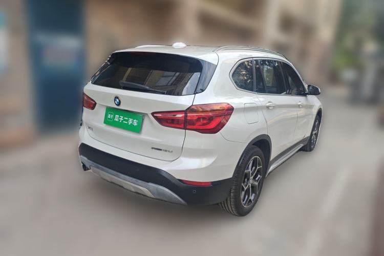 Used BMW X1 2018 sDrive18Li Luxury Model Rear Right 45 Deg
