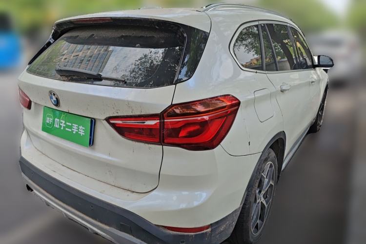 Used BMW X1 2018 sDrive18Li Luxury Model Rear Right 45 Deg