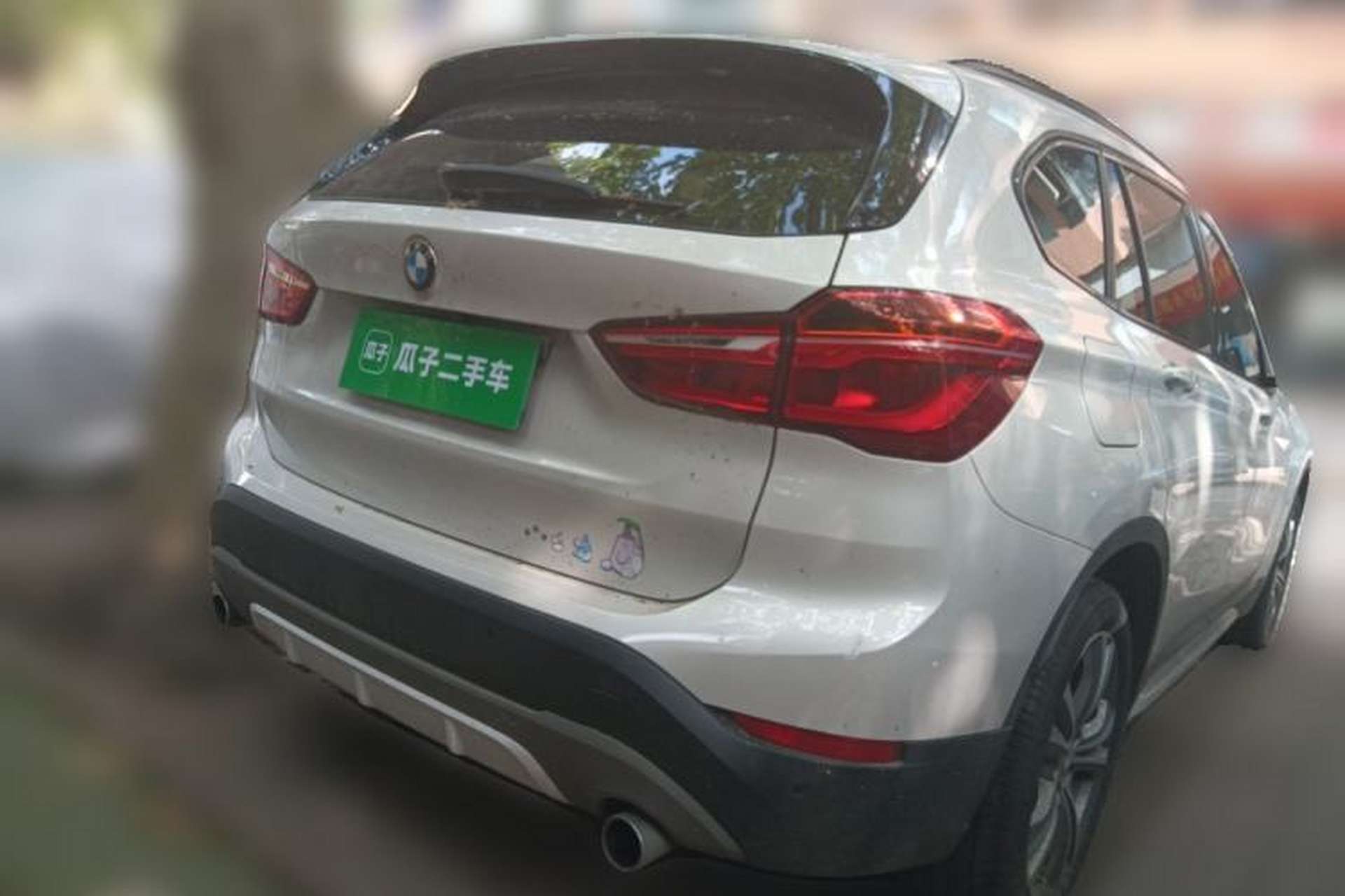Used BMW X1 2018 xDrive20Li Luxury Edition Rear Right 45 Deg