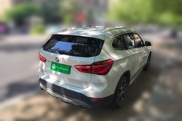 Used BMW X1 2018 sDrive18Li Luxury Model Rear Right 45 Deg