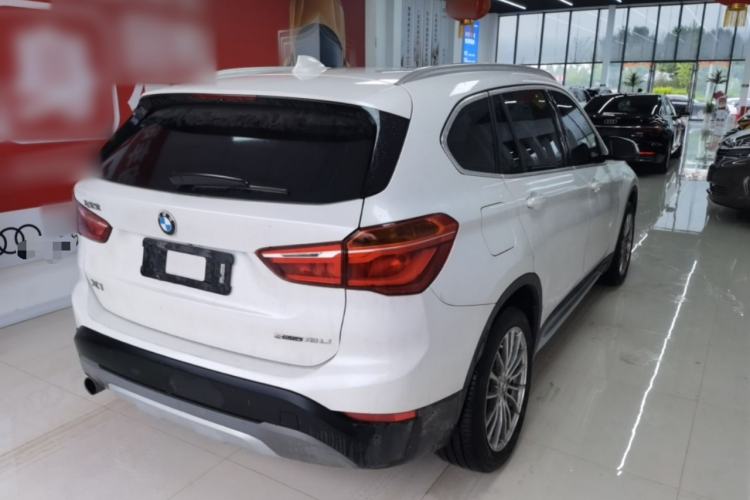 Used BMW X1 2018 sDrive18Li Luxury Model Rear Right 45 Deg