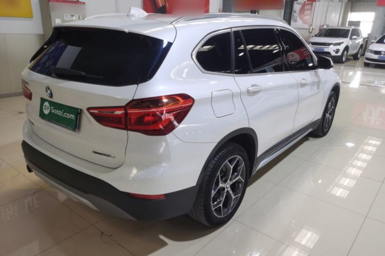 Used BMW X1 2018 sDrive18Li Luxury Model Rear Right 45 Deg