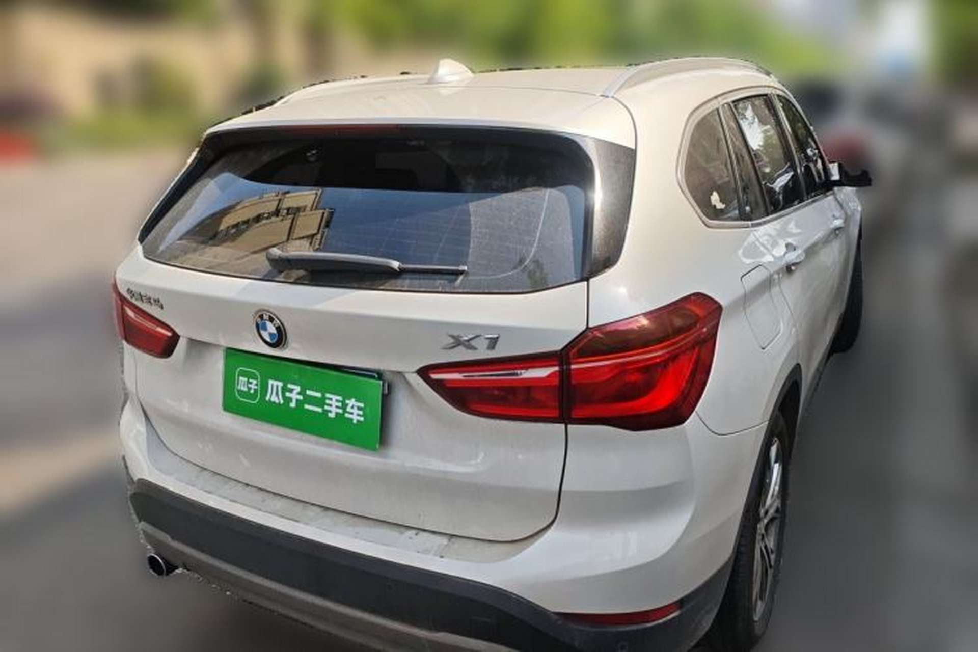 Used BMW X1 2018 sDrive20Li Leading Model Rear Right 45 Deg
