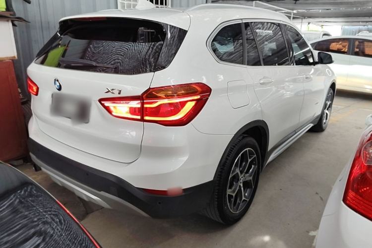 Used BMW X1 2018 sDrive18Li Luxury Model Rear Right 45 Deg