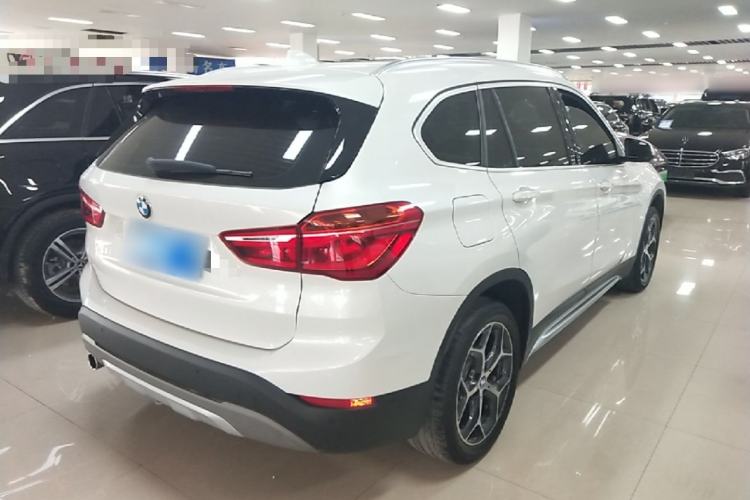 Used BMW X1 2018 sDrive18Li Luxury Model Rear Right 45 Deg