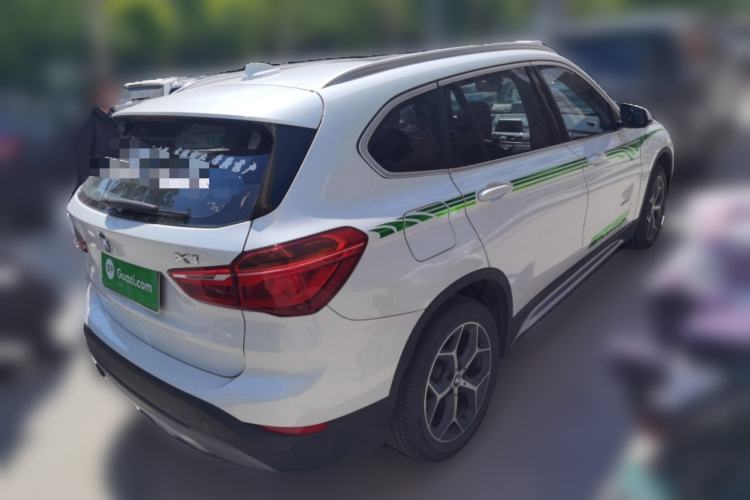 Used BMW X1 2018 sDrive18Li Luxury Model Rear Right 45 Deg