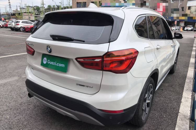 Used BMW X1 2018 sDrive18Li Luxury Model Rear Right 45 Deg