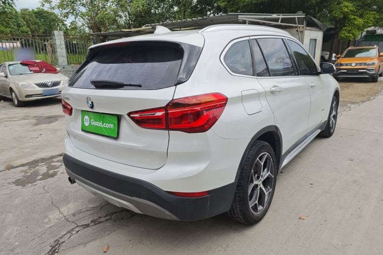 Used BMW X1 2018 sDrive18Li Luxury Model Rear Right 45 Deg