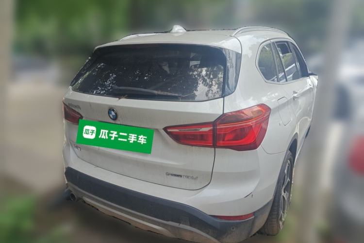 Used BMW X1 2018 sDrive18Li Luxury Model Rear Right 45 Deg