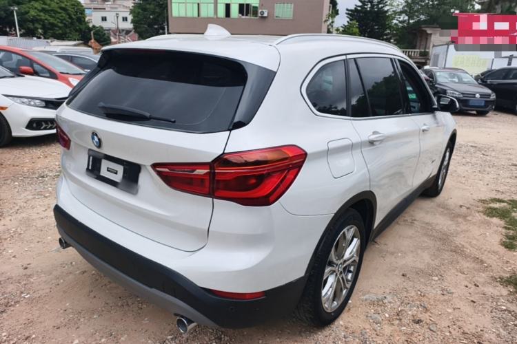 Used BMW X1 2018 sDrive20Li Leading Model Rear Right 45 Deg