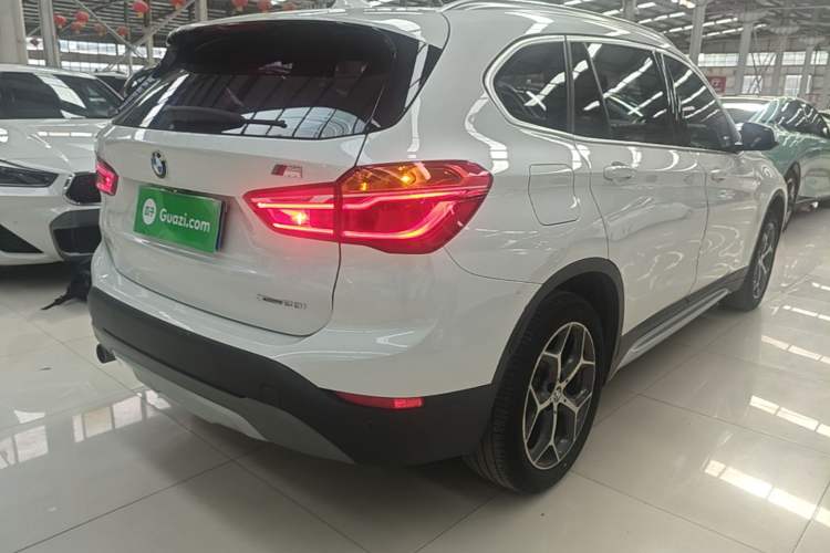 Used BMW X1 2018 sDrive18Li Luxury Model Rear Right 45 Deg