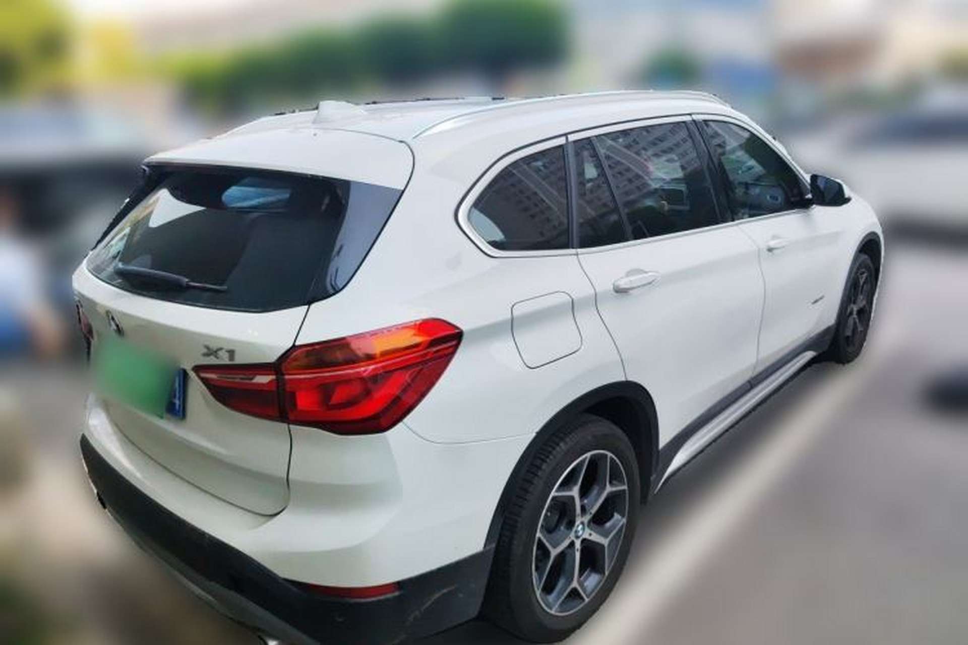 Used BMW X1 2018 xDrive20Li Luxury Edition Rear Right 45 Deg