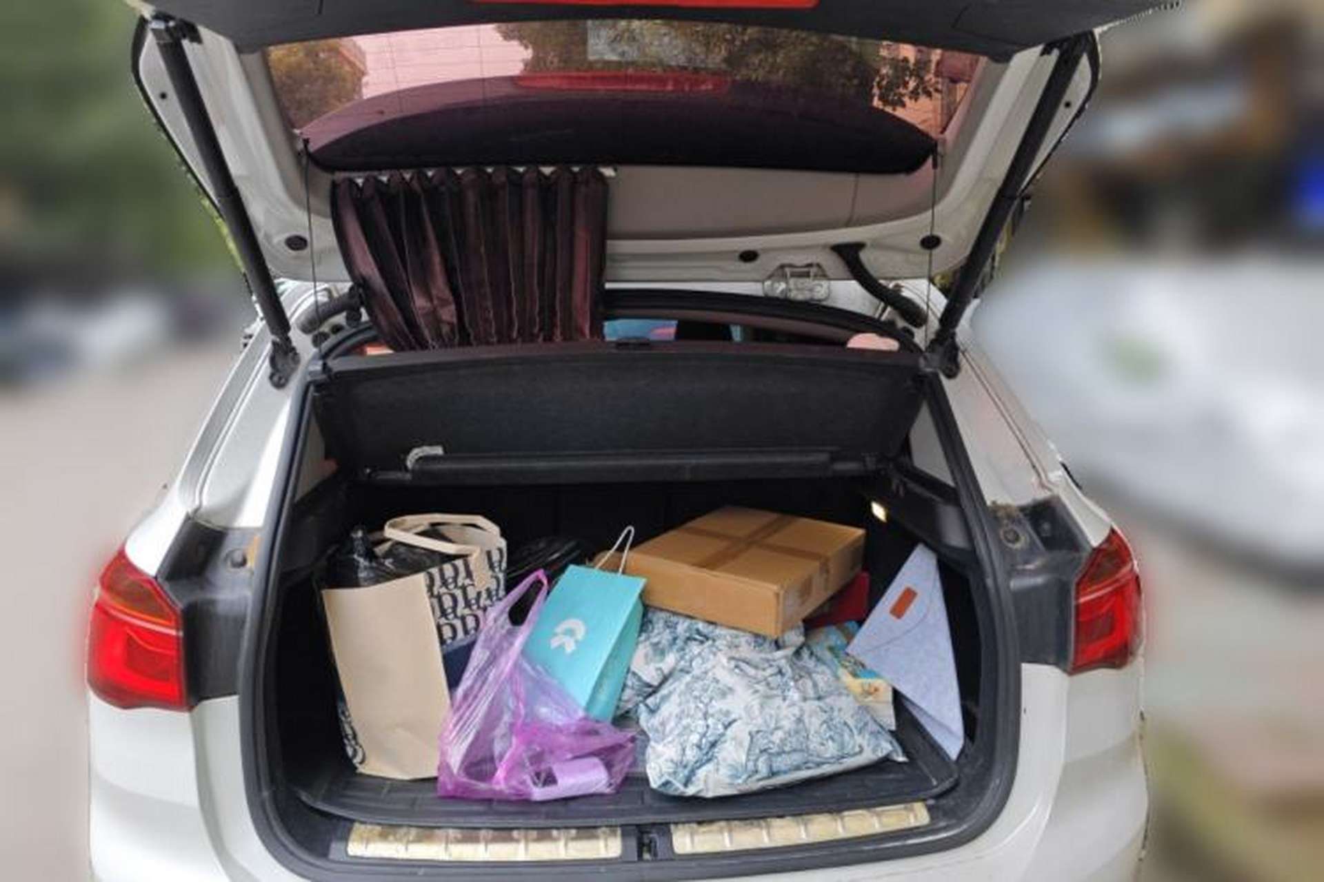 Used BMW X1 2018 sDrive18Li Fashion Model Trunk