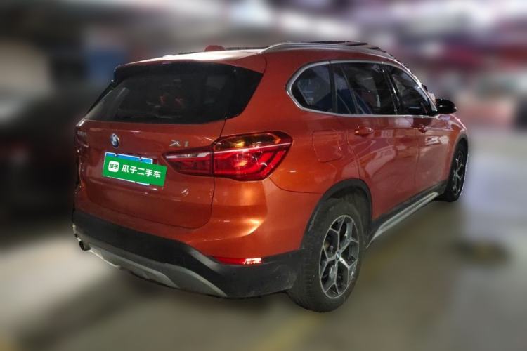 Used BMW X1 2018 sDrive18Li Luxury Model Rear Right 45 Deg