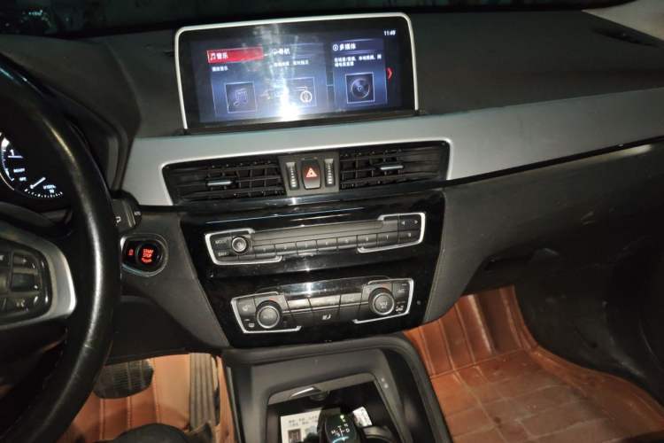 Used BMW X1 2019 sDrive20Li Leading Model Audio And AC Panel