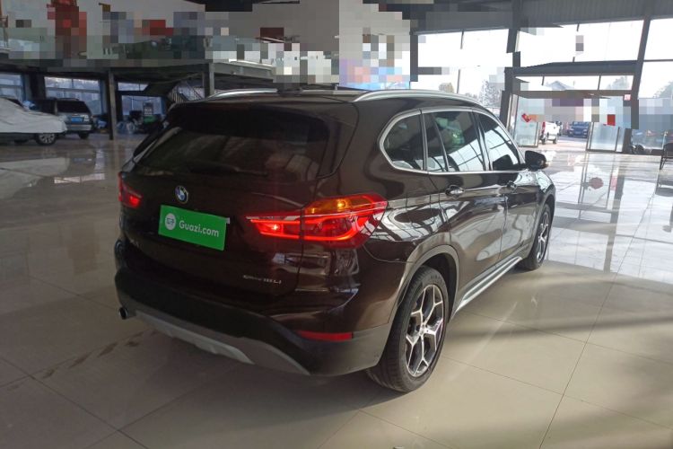 Used BMW X1 2019 sDrive18Li Premium Edition Rear Right 45 Deg