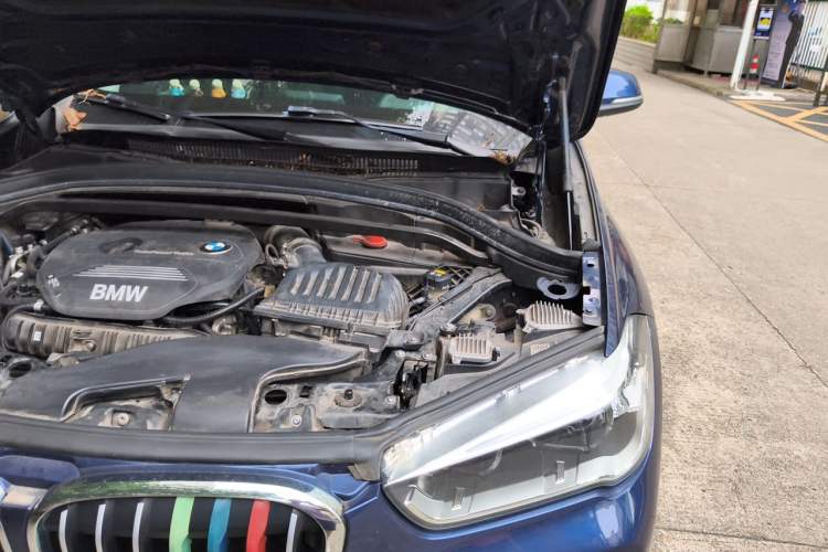Used BMW X1 2019 sDrive20Li Leading Model Engine Bay Left