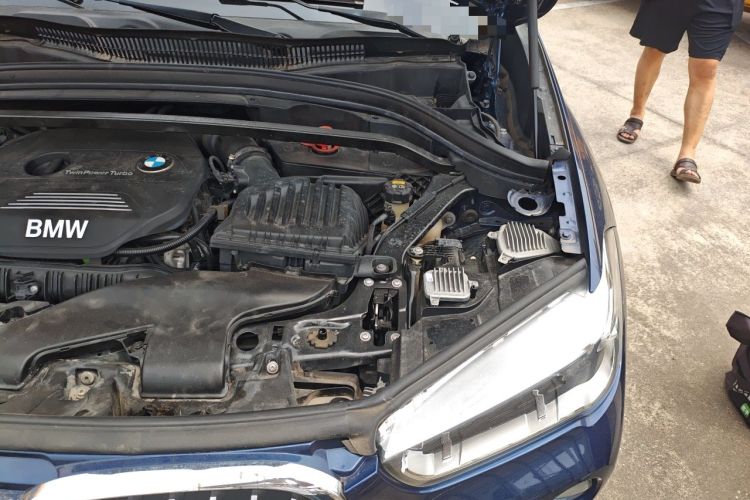 Used BMW X1 2019 sDrive20Li Leading Model Engine Bay Left