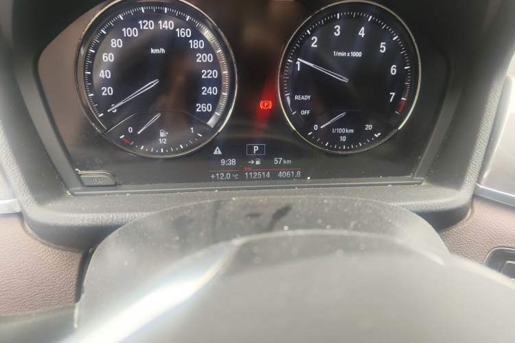 Used BMW X1 2019 sDrive18Li Premium Edition Odometer Close Up