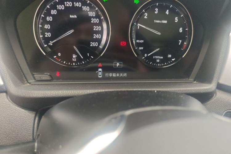 Used BMW X1 2019 sDrive20Li Leading Model Odometer Close Up