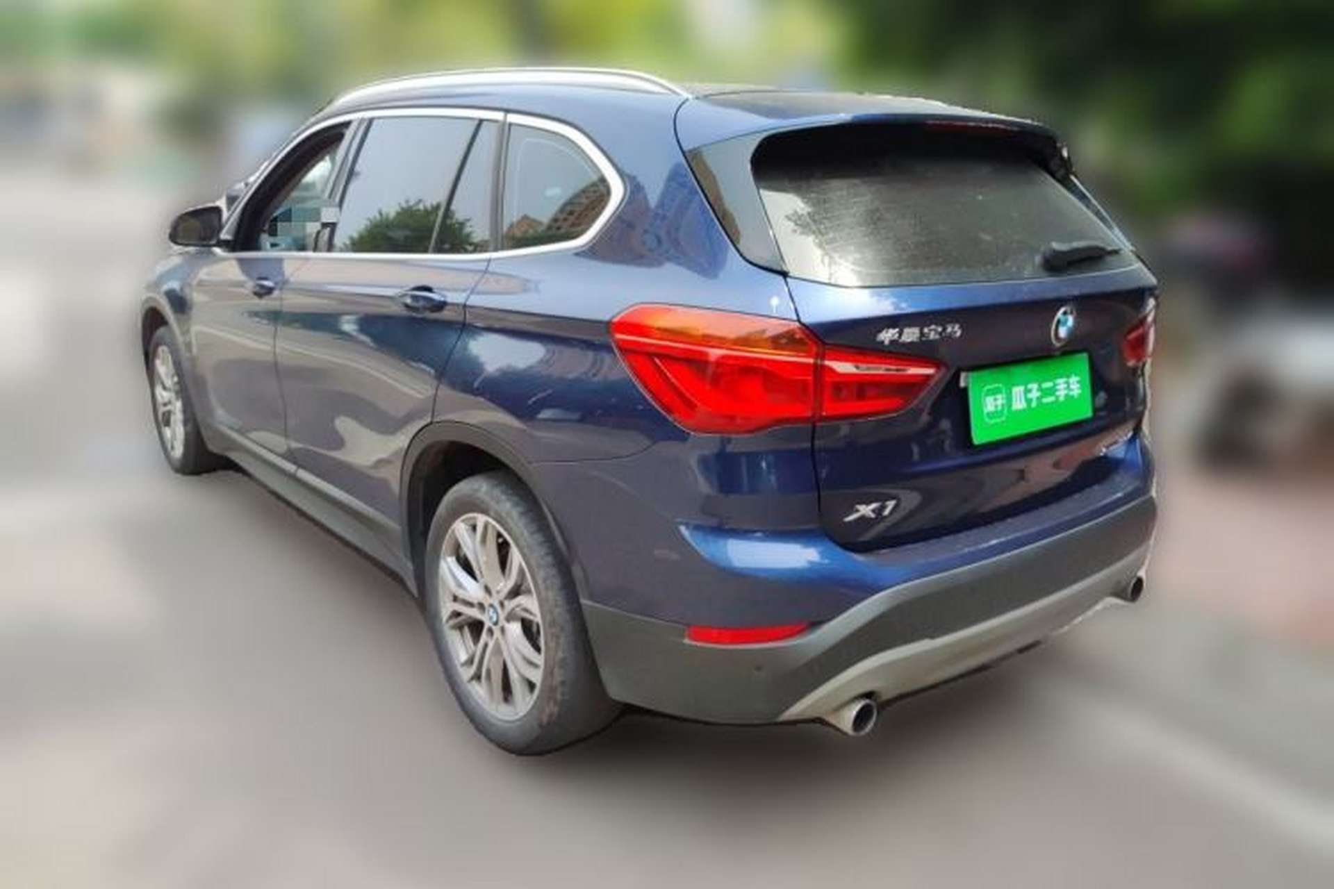 Used BMW X1 2019 sDrive20Li Leading Model Rear Left 45 Deg