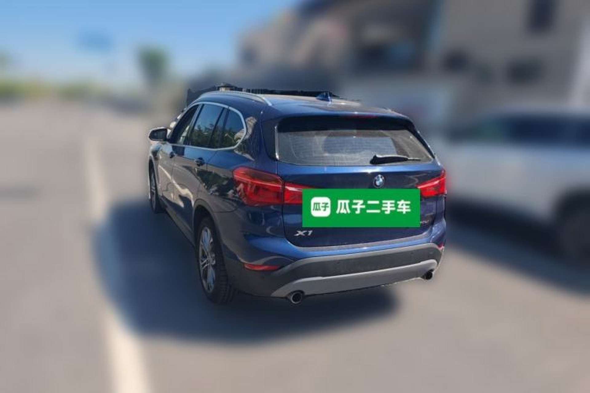 Used BMW X1 2019 sDrive20Li Leading Model Rear Left 45 Deg