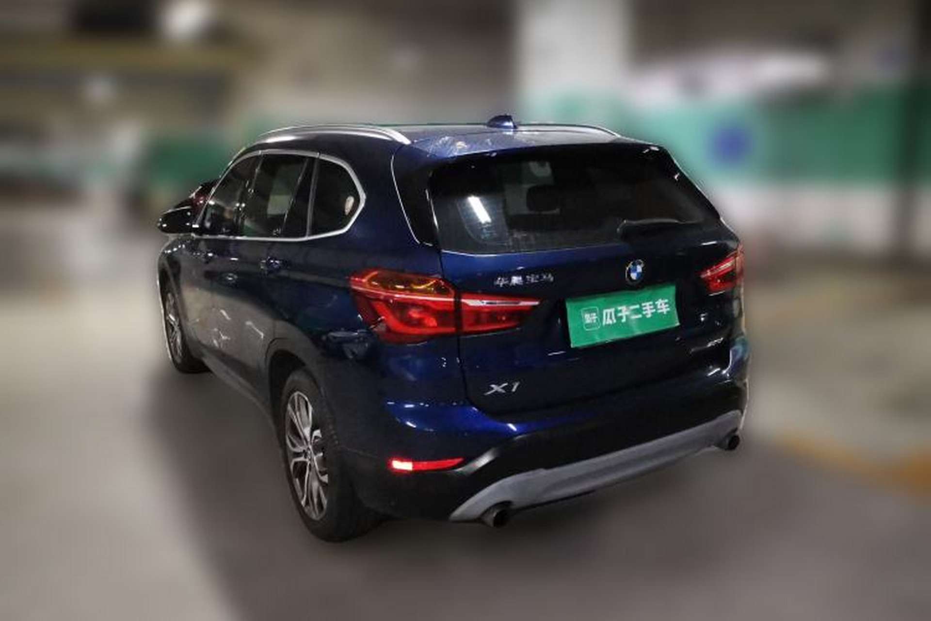 Used BMW X1 2019 sDrive20Li Leading Model Rear Left 45 Deg