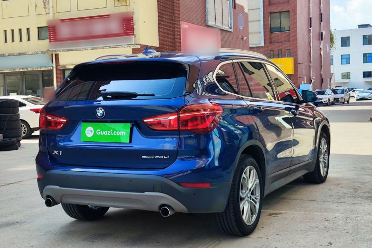 Used BMW X1 2019 sDrive20Li Leading Model Rear Right 45 Deg