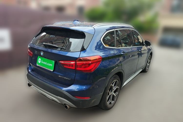 Used BMW X1 2019 xDrive20Li Luxury Model Rear Right 45 Deg