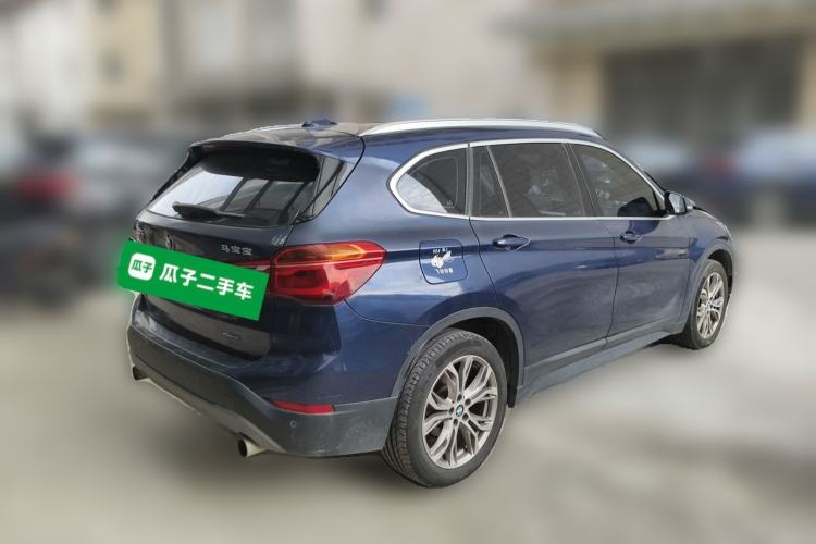 Used BMW X1 2019 sDrive20Li Leading Model Rear Right 45 Deg