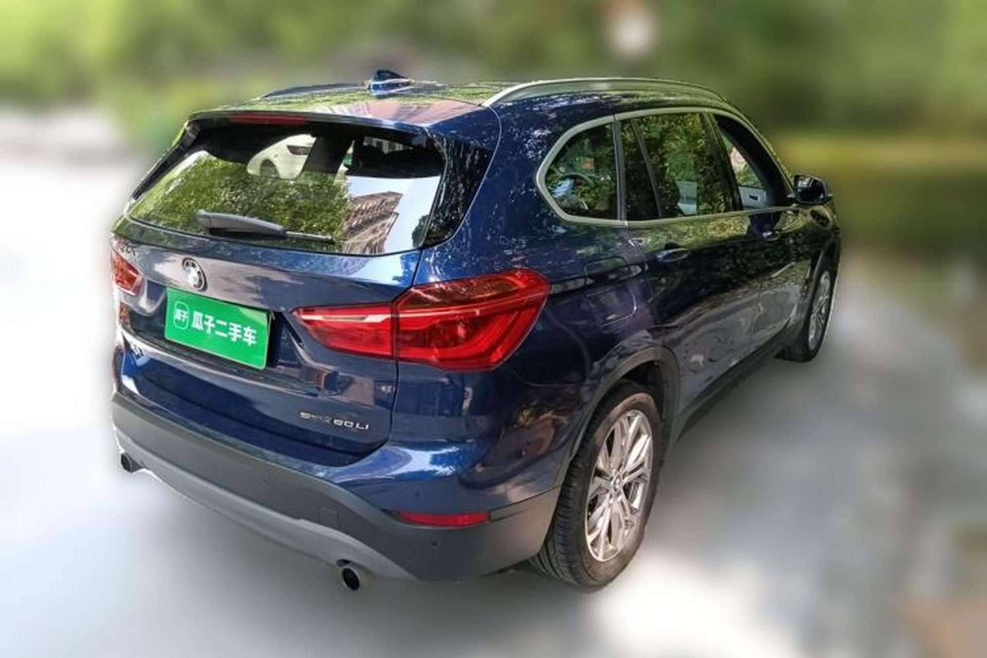 Used BMW X1 2019 sDrive20Li Leading Model Rear Right 45 Deg