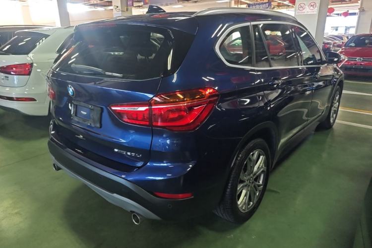 Used BMW X1 2019 sDrive20Li Leading Model Rear Right 45 Deg