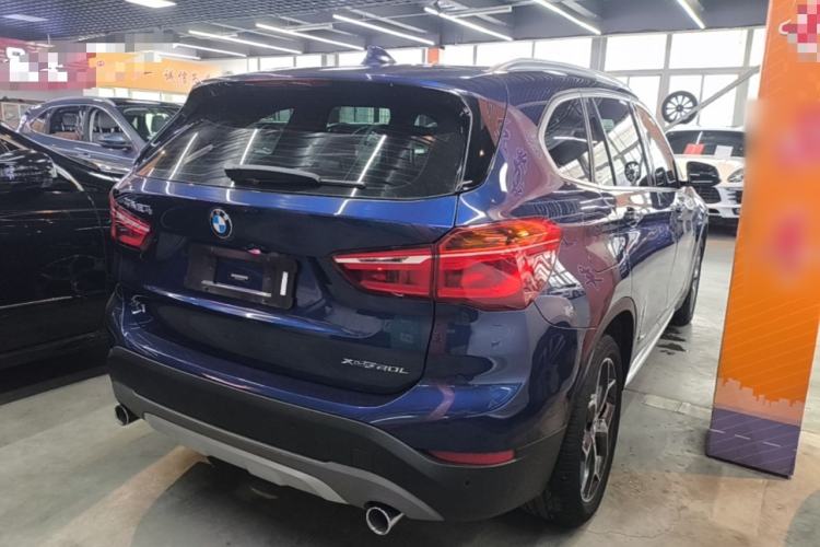 Used BMW X1 2019 xDrive20Li Luxury Model Rear Right 45 Deg