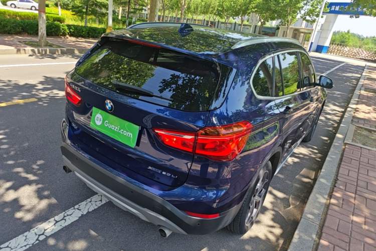 Used BMW X1 2019 xDrive20Li Luxury Model Rear Right 45 Deg