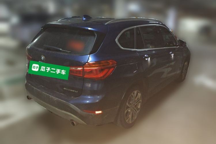 Used BMW X1 2019 sDrive20Li Leading Model Rear Right 45 Deg
