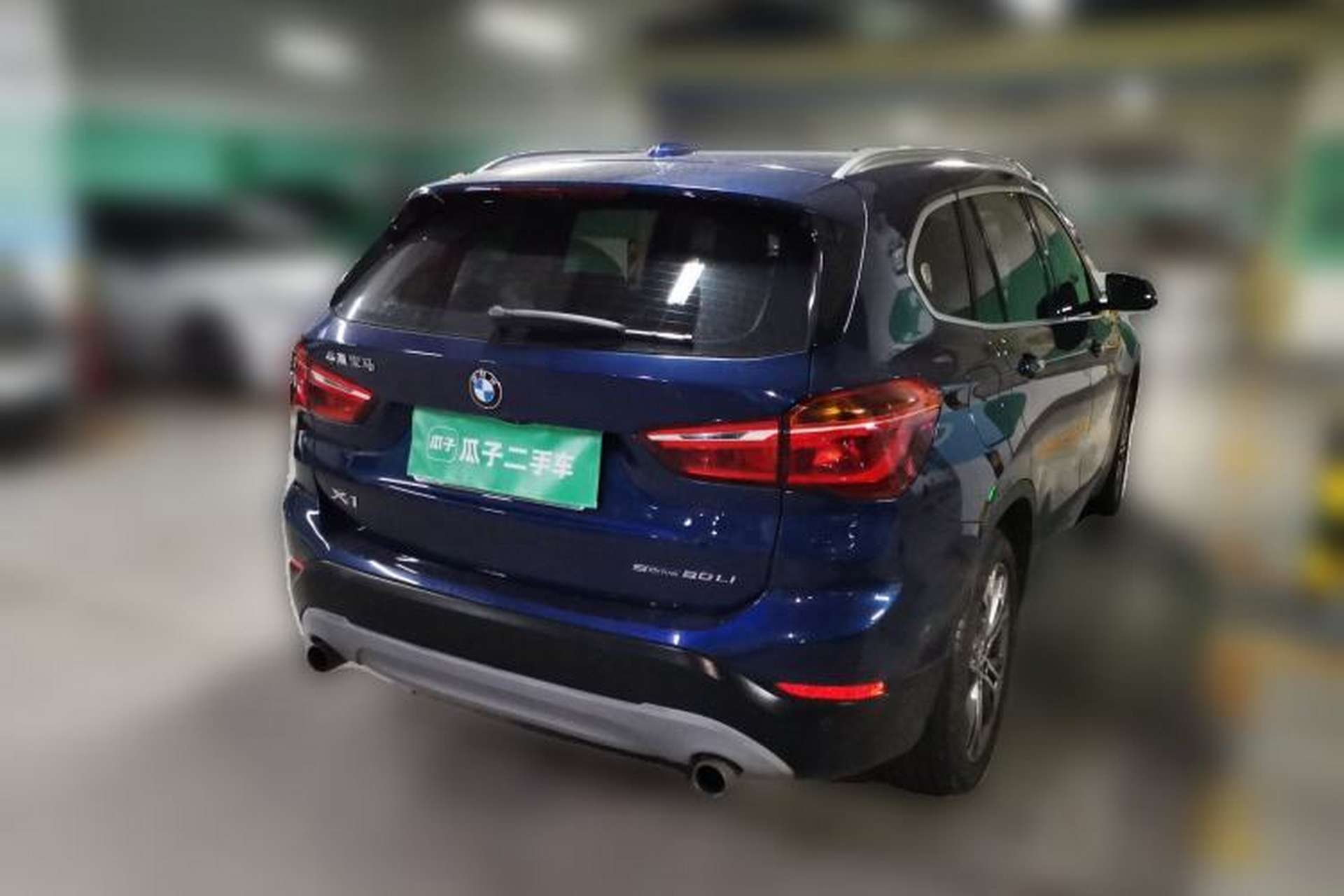 Used BMW X1 2019 sDrive20Li Leading Model Rear Right 45 Deg