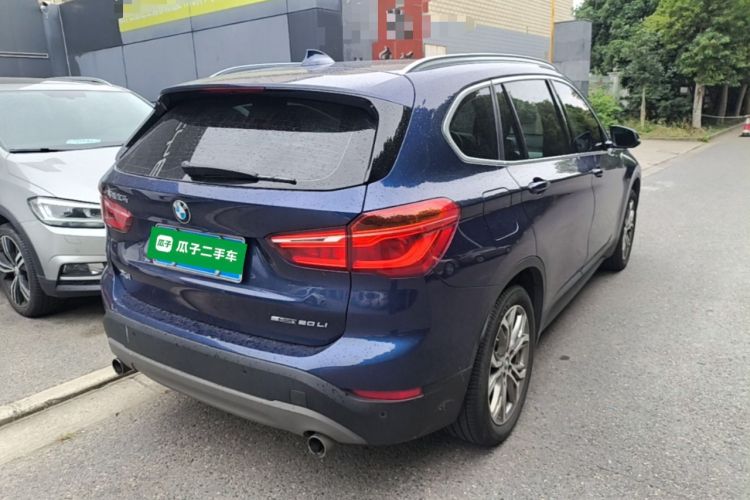 Used BMW X1 2019 sDrive20Li Leading Model Rear Right 45 Deg