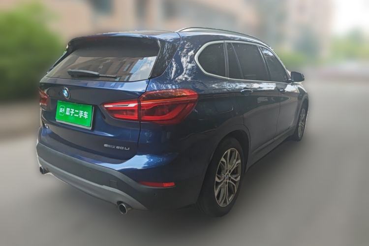 Used BMW X1 2019 sDrive20Li Leading Model Rear Right 45 Deg