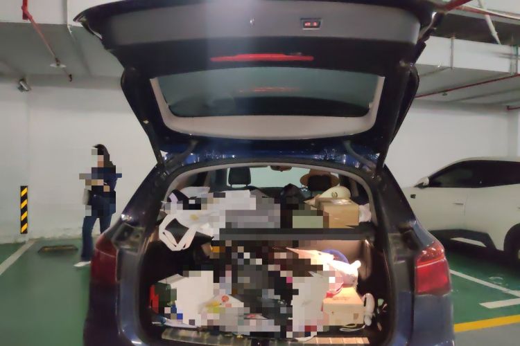 Used BMW X1 2019 sDrive18Li Fashion Model Trunk