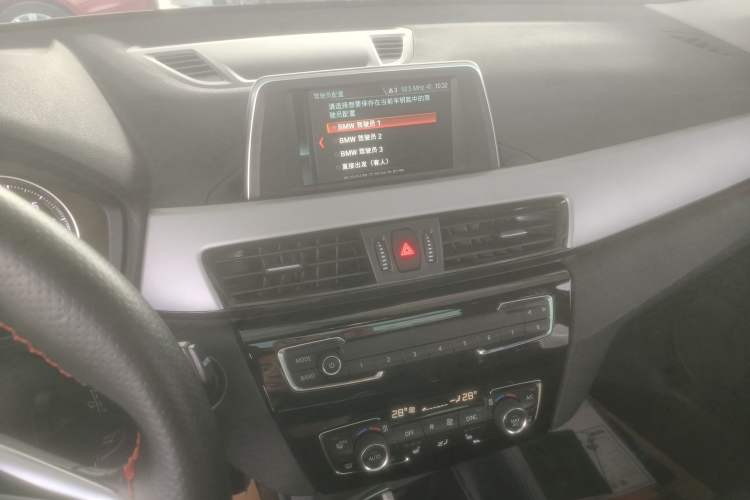Used BMW X1 2019 sDrive20Li Leading Model Audio And AC Panel