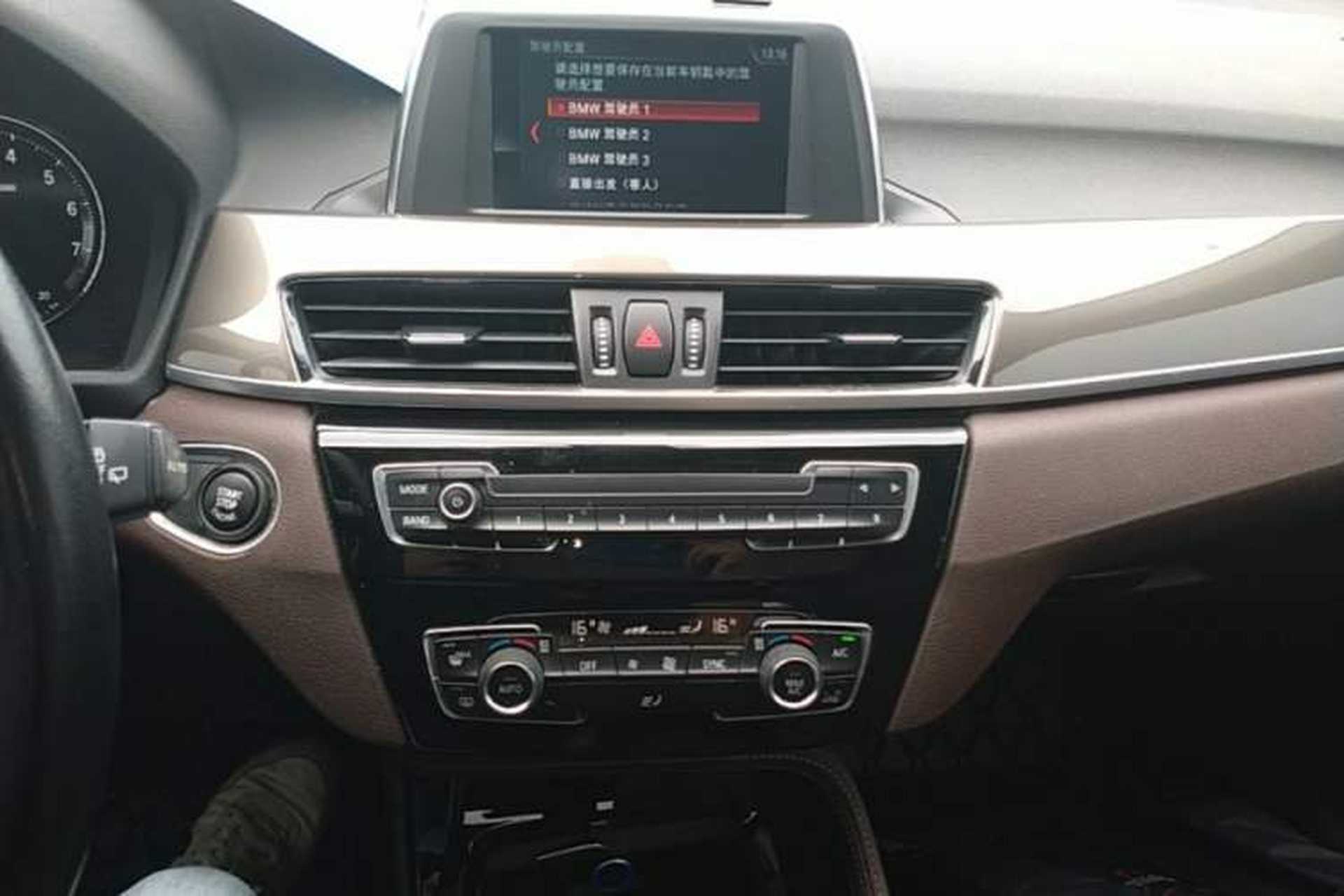 Used BMW X1 2019 sDrive18Li Premium Edition Audio And AC Panel