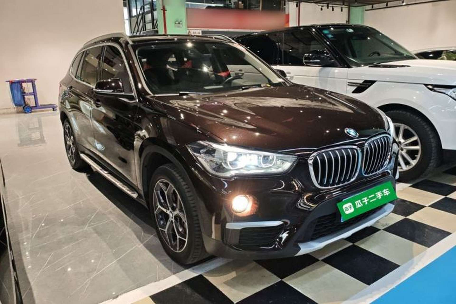 Used BMW X1 2019 sDrive18Li Premium Edition Front Right 45 Deg