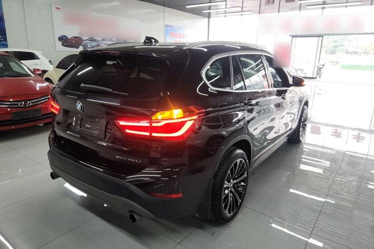 Used BMW X1 2019 sDrive20Li Leading Model Rear Right 45 Deg