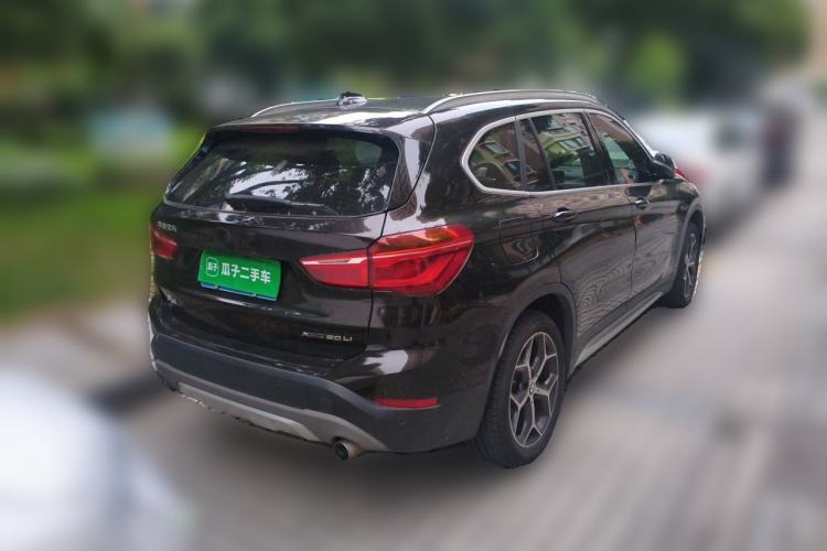 Used BMW X1 2019 xDrive20Li Luxury Model Rear Right 45 Deg