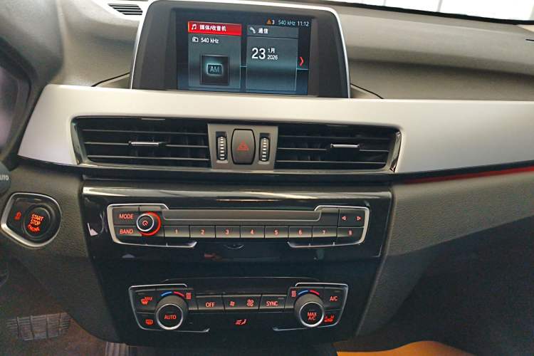 Used BMW X1 2019 sDrive18Li Fashion Model Audio And AC Panel