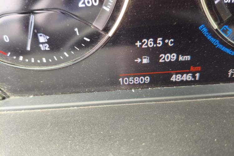 Used BMW X1 2019 xDrive20Li Luxury Model Odometer Close Up