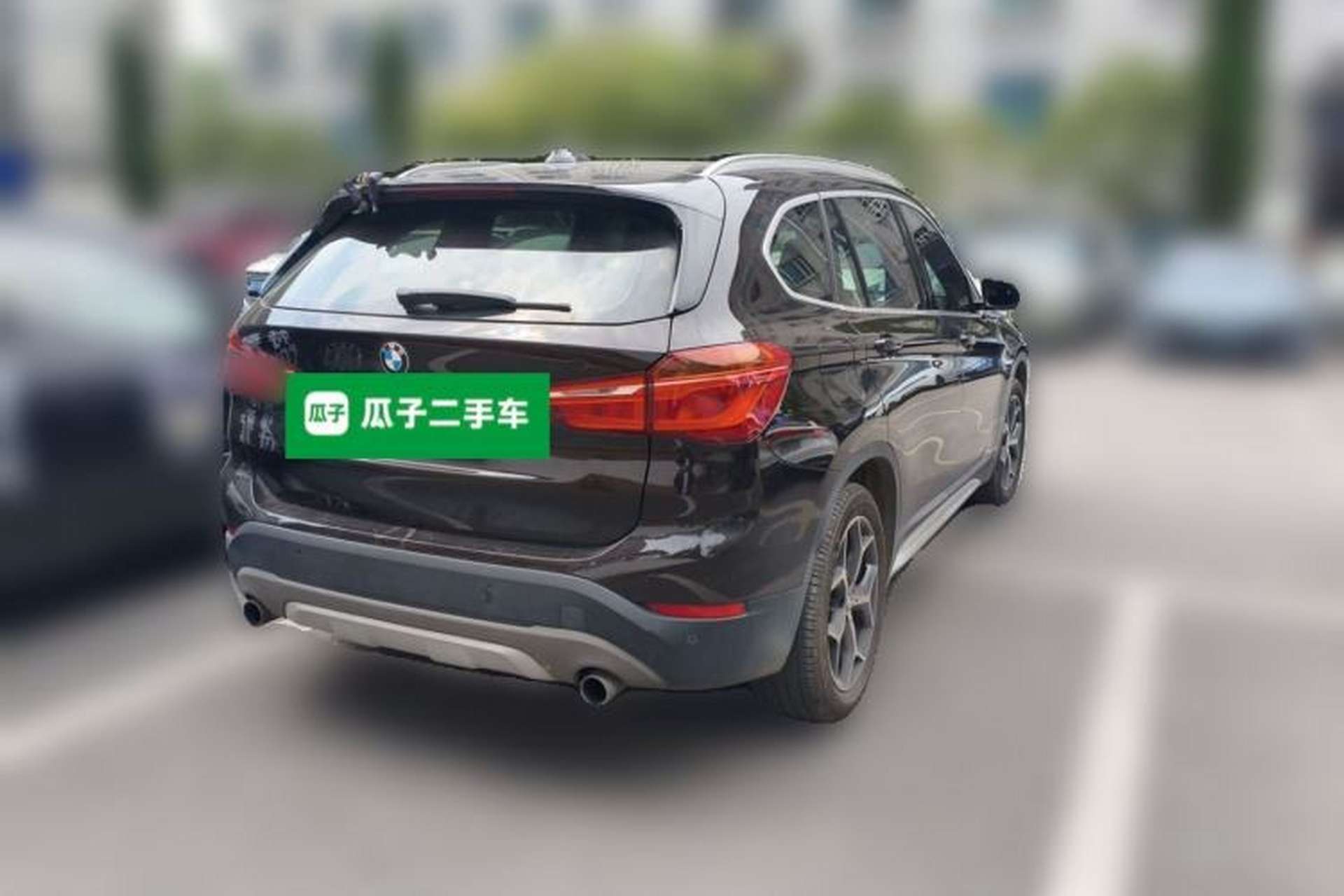 Used BMW X1 2019 xDrive20Li Luxury Model Rear Right 45 Deg