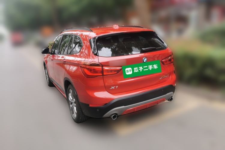 Used BMW X1 2019 xDrive20Li Luxury Model Rear Left 45 Deg